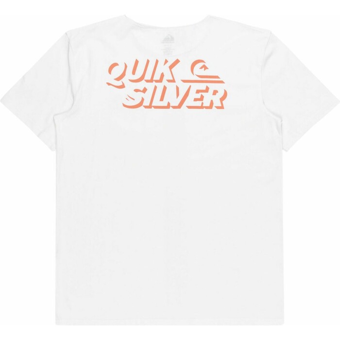 2024 Quiksilver Mens Shadow Knock T-Shirt EQYZT07665 - White